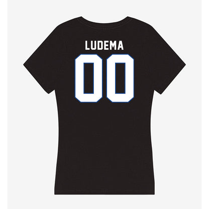 Grand Valley - NCAA Softball : Madi Ludema - Women's V-Neck T-Shirt-1