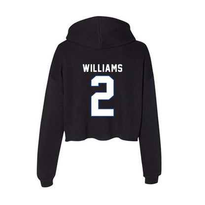 Grand Valley - NCAA Women's Soccer : Alex Williams - Women's Crop Fleece Hoodie-1