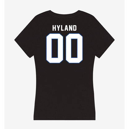 Grand Valley - NCAA Baseball : Drew Hyland - Women's V-Neck T-Shirt-1