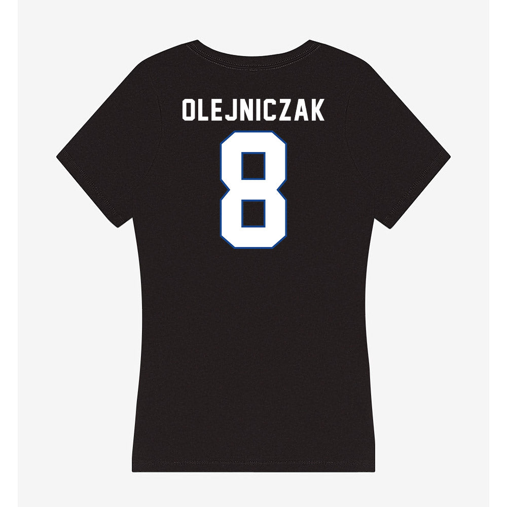 Grand Valley - NCAA Football : Zak Olejniczak - Women's V-Neck T-Shirt-1