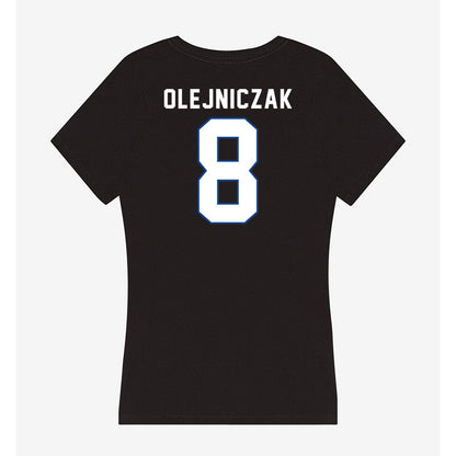 Grand Valley - NCAA Football : Zak Olejniczak - Women's V-Neck T-Shirt-1
