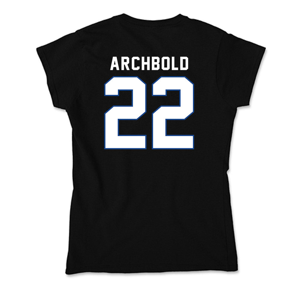 Grand Valley - NCAA Football : Jake Archbold - Soft Style Women’s T-Shirt-1