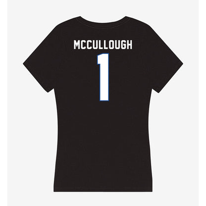 Grand Valley - NCAA Women's Lacrosse : Taylor McCullough - Women's V-Neck T-Shirt-1
