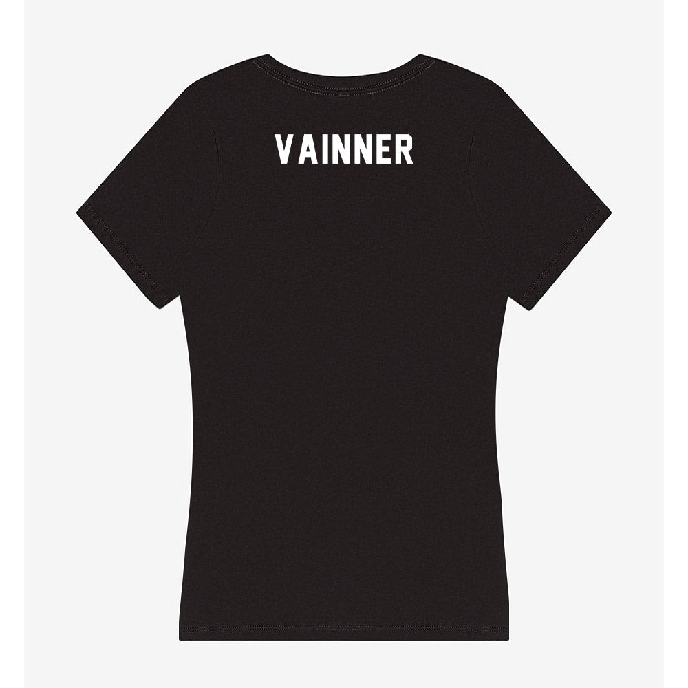 Grand Valley - NCAA Men's Track & Field : Brennan Vainner - Women's V-Neck T-Shirt-1