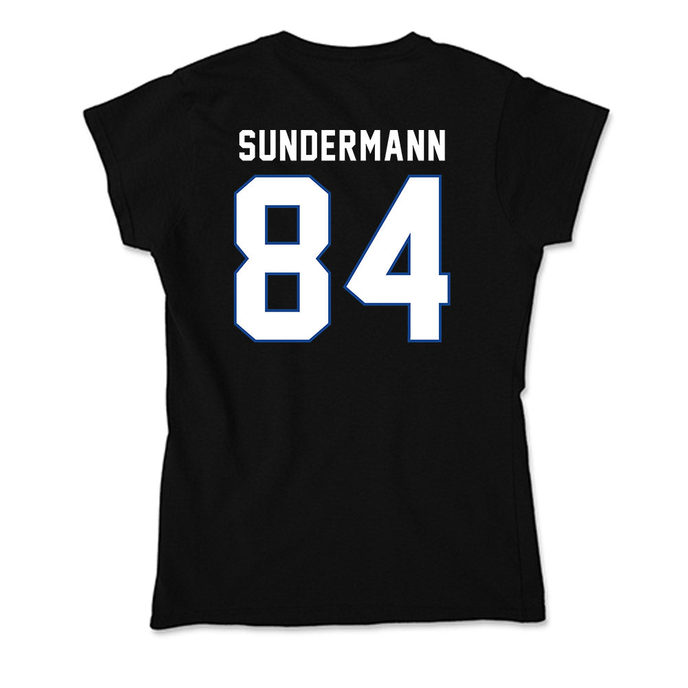 Grand Valley - NCAA Football : Evan Sundermann - Soft Style Women’s T-Shirt-1