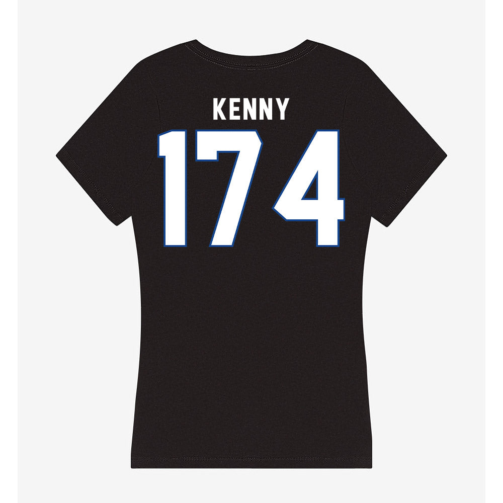 Grand Valley - NCAA Wrestling : Josh Kenny - Women's V-Neck T-Shirt-1