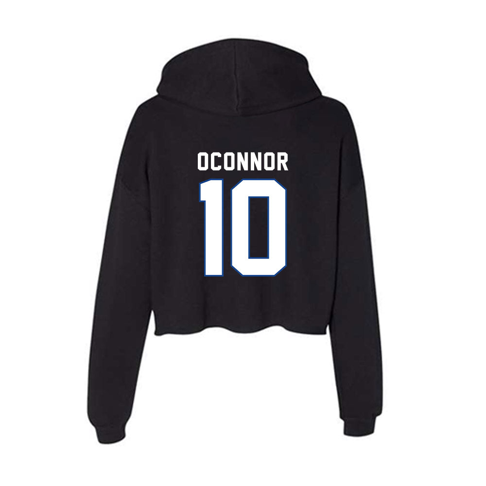 Grand Valley - NCAA Women's Lacrosse : Annelise OConnor - Classic Shersey Women's Crop Fleece Hoodie-1