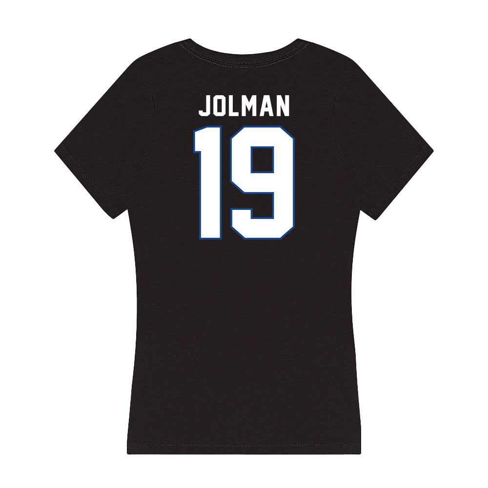 Grand Valley - NCAA Football : Paschal Jolman - Women's V-Neck T-Shirt-1