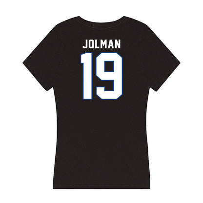 Grand Valley - NCAA Football : Paschal Jolman - Women's V-Neck T-Shirt-1