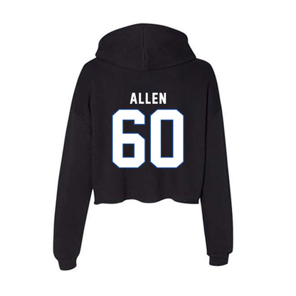 Grand Valley - NCAA Football : Chandler Allen - Women's Crop Fleece Hoodie-1