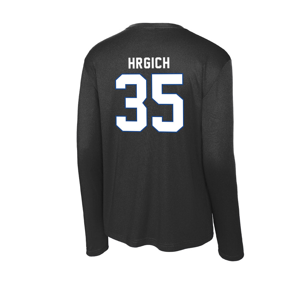 Grand Valley - NCAA Football : Trace Hrgich - Performance Long Sleeve T-Shirt-1