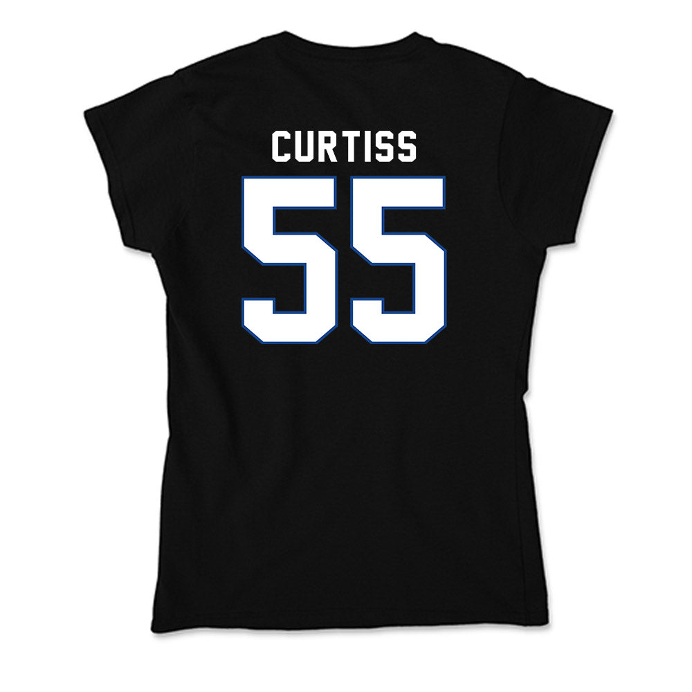 Grand Valley - NCAA Football : Evan Curtiss - Soft Style Women’s T-Shirt-1