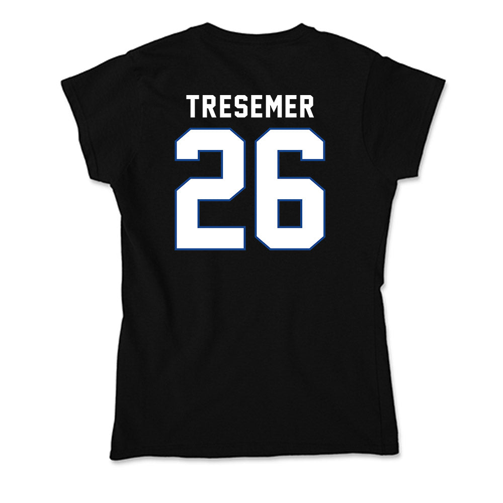 Grand Valley - NCAA Baseball : Tanner Tresemer - Soft Style Women’s T-Shirt-1