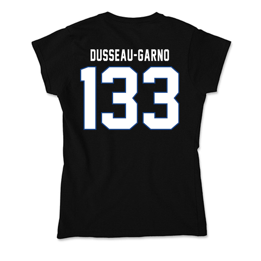Grand Valley - NCAA Wrestling : Wyatt Dusseau-Garno - Soft Style Women’s T-Shirt-1
