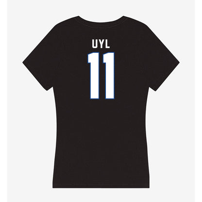 Grand Valley - NCAA Women's Basketball : Madi Uyl - Women's V-Neck T-Shirt-1