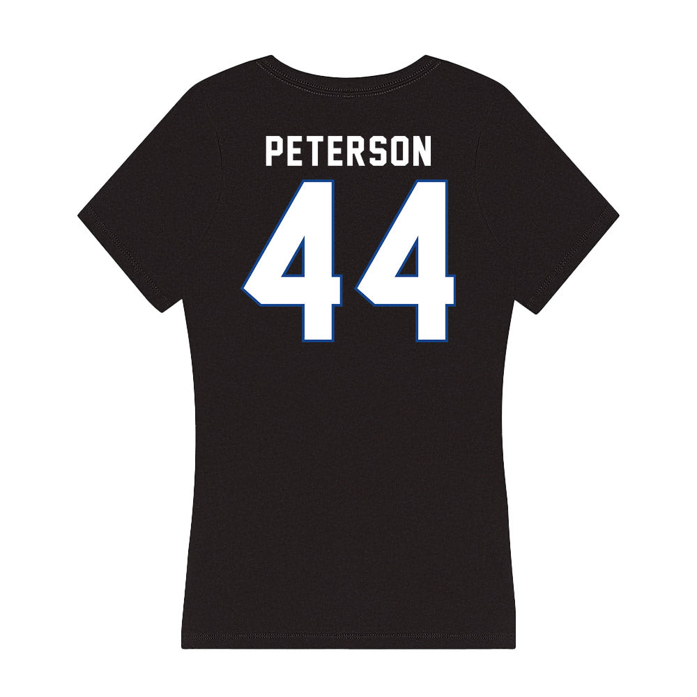 Grand Valley - NCAA Football : Drew Peterson - Women's V-Neck T-Shirt-1