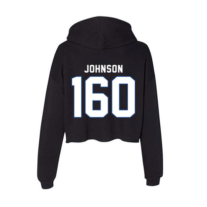 Grand Valley - NCAA Wrestling : Elleni Johnson - Classic Shersey Women's Crop Fleece Hoodie-1