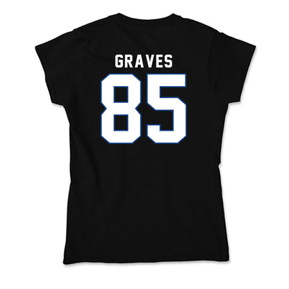 Grand Valley - NCAA Football : Eli Graves - Soft Style Women’s T-Shirt-1