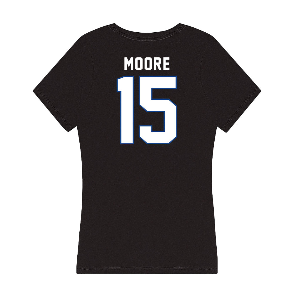 Grand Valley - NCAA Football : Avery Moore - Women's V-Neck T-Shirt-1