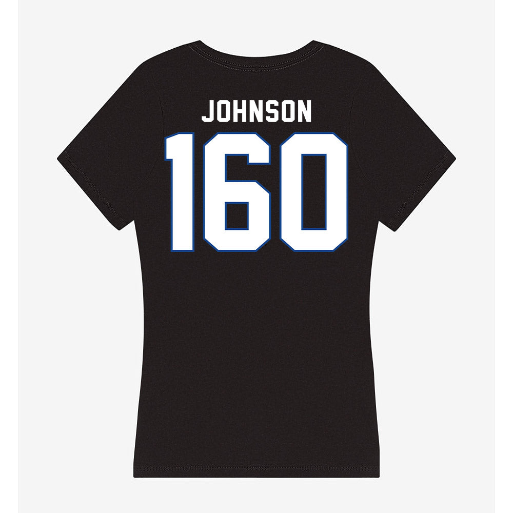 Grand Valley - NCAA Wrestling : Elleni Johnson - Classic Shersey Women's V-Neck T-Shirt-1