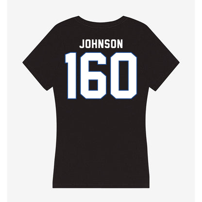 Grand Valley - NCAA Wrestling : Elleni Johnson - Classic Shersey Women's V-Neck T-Shirt-1