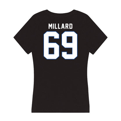 Grand Valley - NCAA Men's Swimming & Diving : Austin Millard - Women's V-Neck T-Shirt-1