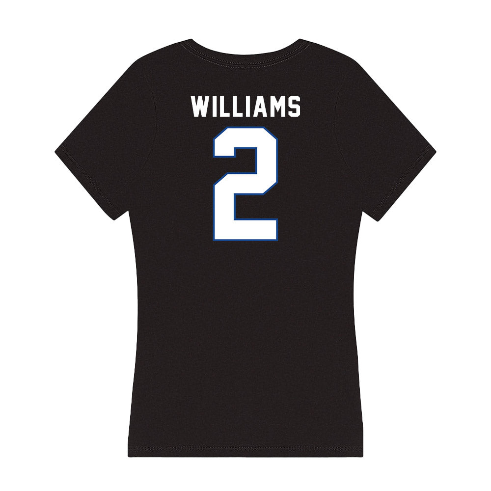 Grand Valley - NCAA Women's Soccer : Alex Williams - Women's V-Neck T-Shirt-1