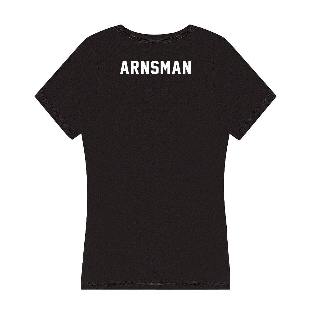 Grand Valley - NCAA Women's Cross Country : Allison Arnsman - Women's V-Neck T-Shirt-1