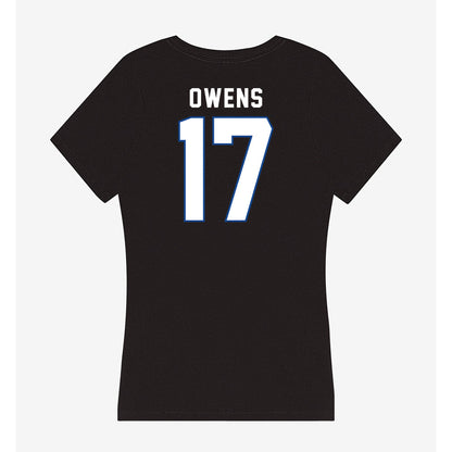 Grand Valley - NCAA Football : Kenyon Owens - Women's V-Neck T-Shirt-1