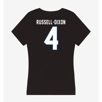 Grand Valley - NCAA Football : Kellen Russell-Dixon - Women's V-Neck T-Shirt-1