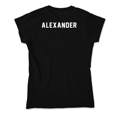 Grand Valley - NCAA Men's Track & Field : Jhavon Alexander - Classic Shersey Soft Style Women’s T-Shirt-1