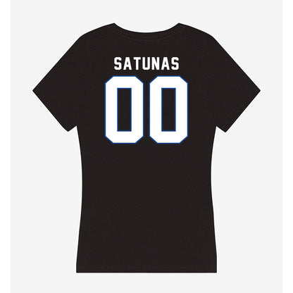 Grand Valley - NCAA Baseball : Drew Satunas - Women's V-Neck T-Shirt-1