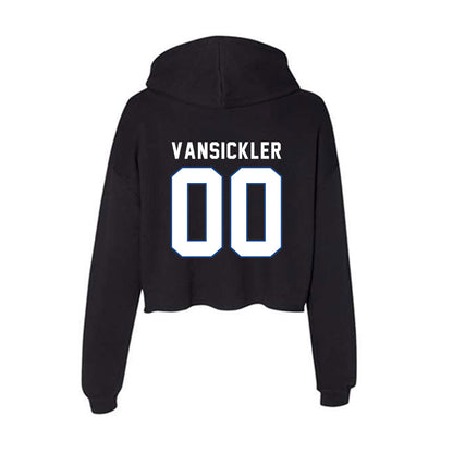 Grand Valley - NCAA Baseball : Hunter VanSickler - Women's Crop Fleece Hoodie-1