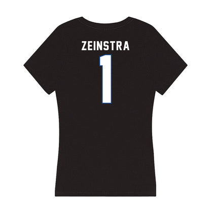 Grand Valley - NCAA Women's Basketball : Avery Zeinstra - Women's V-Neck T-Shirt-1