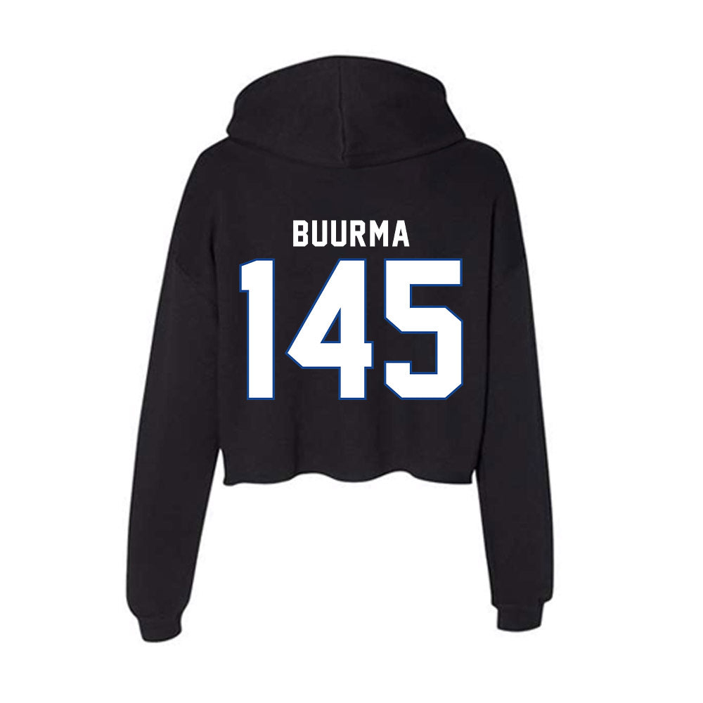 Grand Valley - NCAA Wrestling : Maggie Buurma - Classic Shersey Women's Crop Fleece Hoodie-1