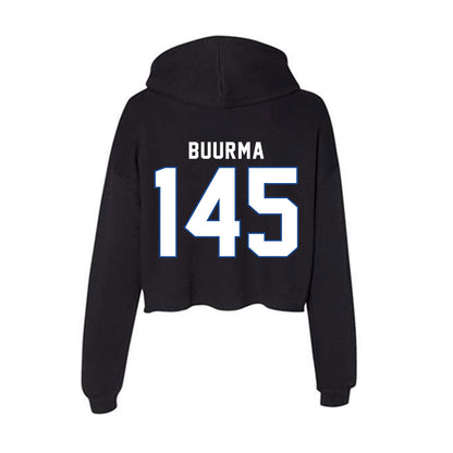Grand Valley - NCAA Wrestling : Maggie Buurma - Classic Shersey Women's Crop Fleece Hoodie-1