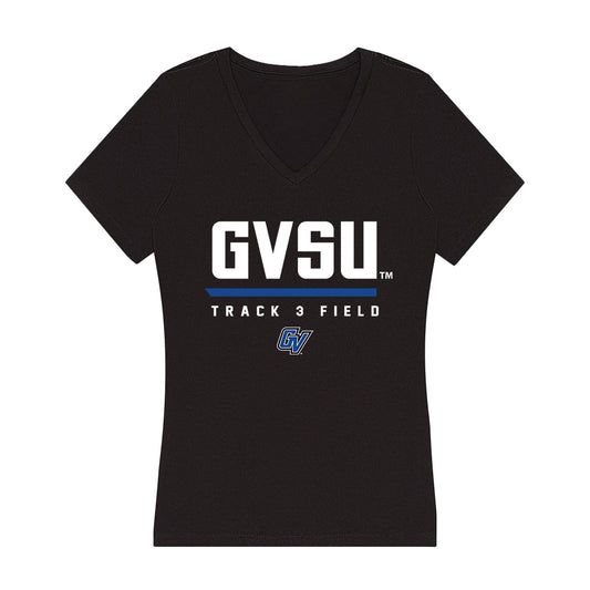 Grand Valley - NCAA Women's Track & Field : Georgia Babcock - Women's V-Neck T-Shirt-0