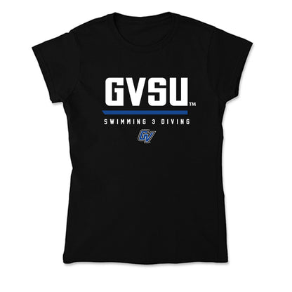 Grand Valley - NCAA Men's Swimming & Diving : Youssef Emad - Soft Style Women’s T-Shirt-0