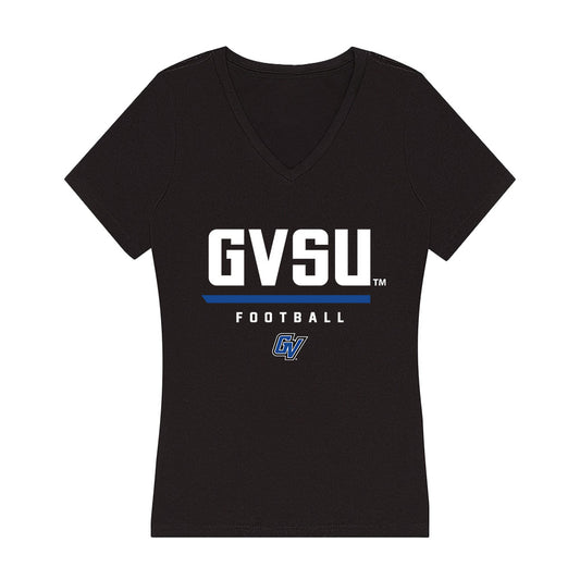 Grand Valley - NCAA Football : Thomas Jolly - Women's V-Neck T-Shirt-0
