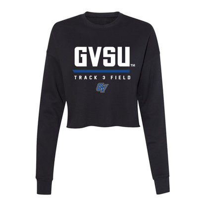 Grand Valley - NCAA Women's Track & Field : Destini Dorkins - Women's Cropped Crew Fleece-0
