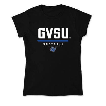 Grand Valley - NCAA Softball : Lainey Cannon - Soft Style Women’s T-Shirt-0