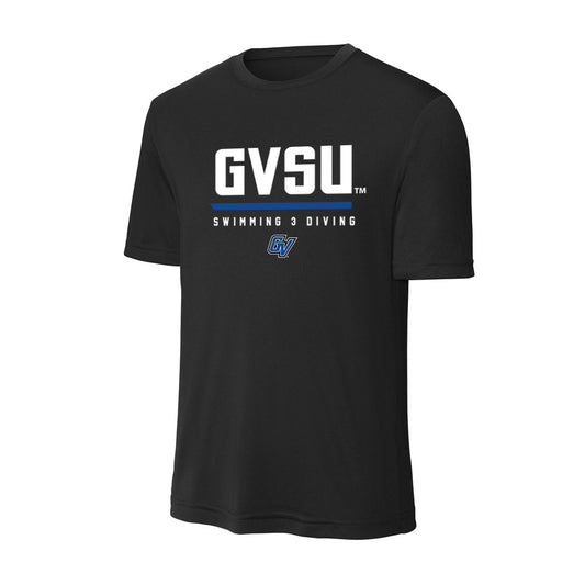 Grand Valley - NCAA Men's Swimming & Diving : Cole Peters - Activewear T-Shirt-0