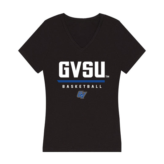 Grand Valley - NCAA Women's Basketball : Ava Scanlon - Classic Shersey Women's V-Neck T-Shirt-0