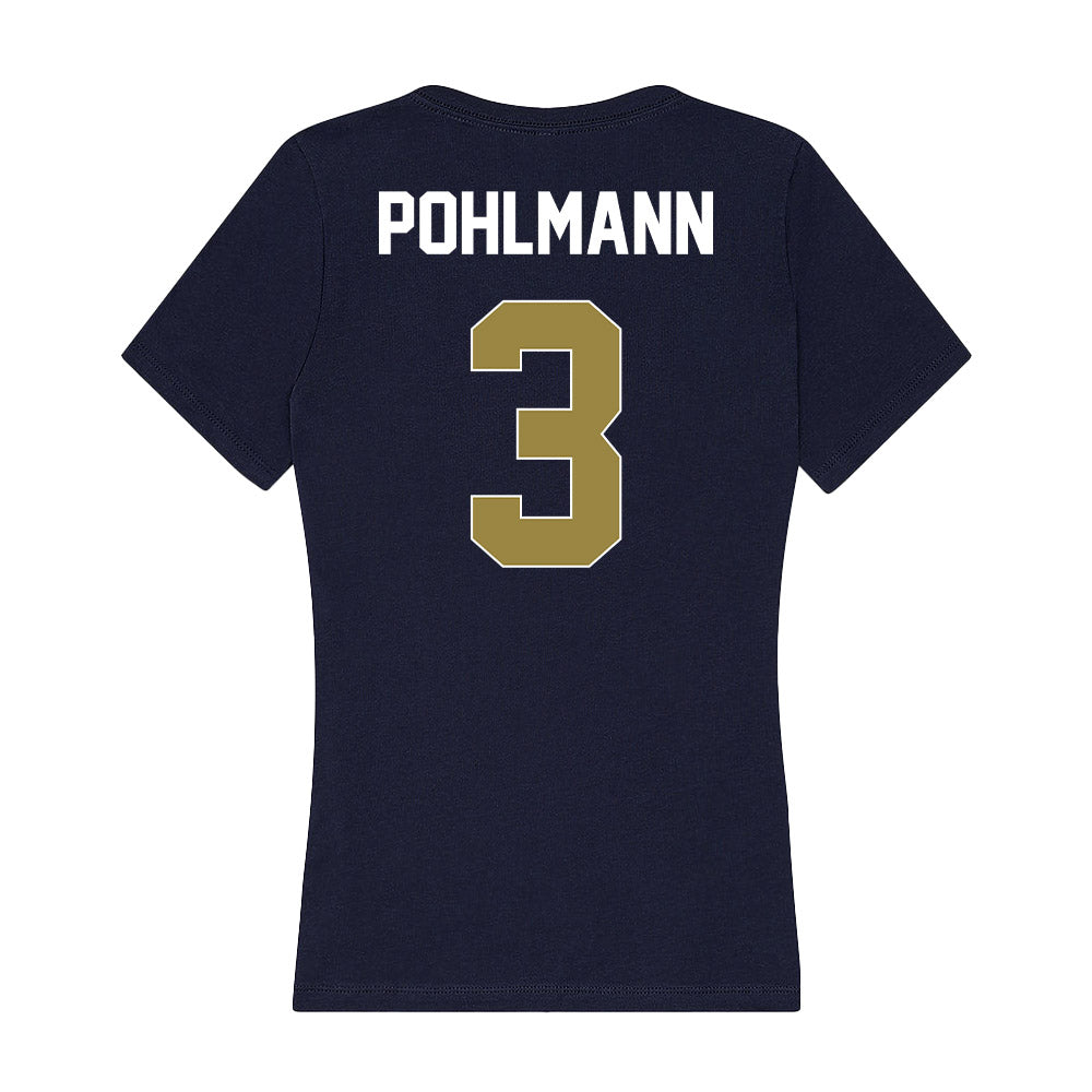 Georgia Southern - NCAA Rifle : Emma Pohlmann - Women's V-Neck T-Shirt-1
