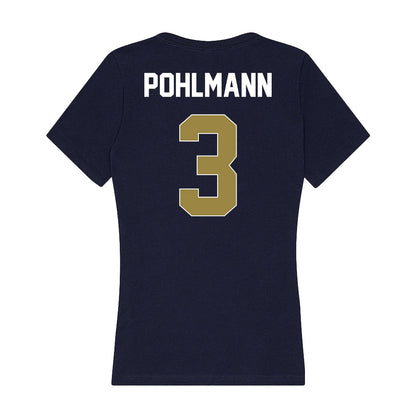Georgia Southern - NCAA Rifle : Emma Pohlmann - Women's V-Neck T-Shirt-1