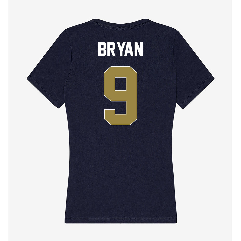 Georgia Southern - NCAA Football : Weston Bryan - Women's V-Neck T-Shirt-1