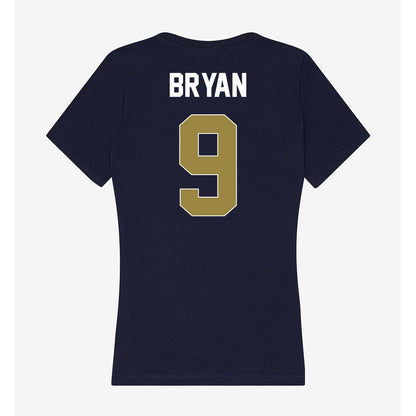 Georgia Southern - NCAA Football : Weston Bryan - Women's V-Neck T-Shirt-1