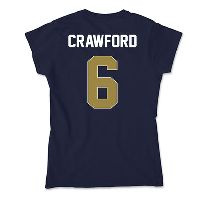 Georgia Southern - NCAA Men's Basketball : Jayden Crawford - Soft Style Women’s T-Shirt-1