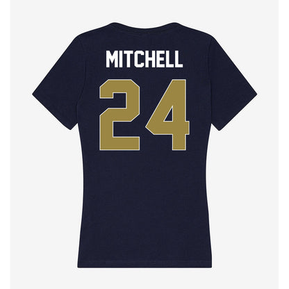 Georgia Southern - NCAA Women's Soccer : Keeva Mitchell - Women's V-Neck T-Shirt-1
