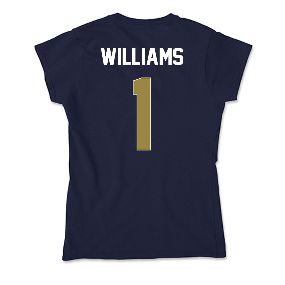 Georgia Southern - NCAA Men's Basketball : Dwayne Williams - Soft Style Women’s T-Shirt-1